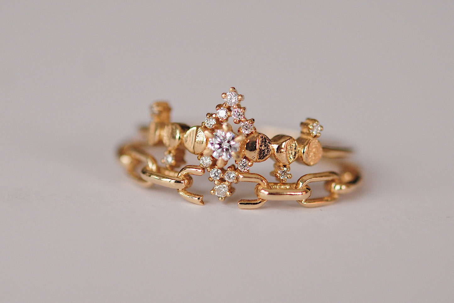 Diamond Cosmic Witch Ring - Ready-to-ship