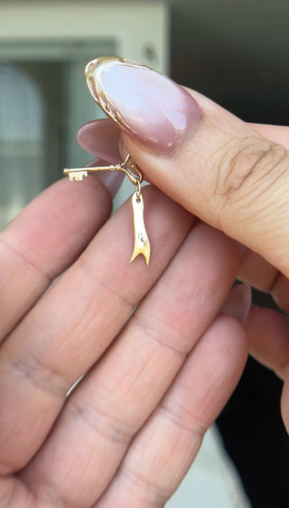 SAMPLE - You & I Key Set Pendants (C&R Initials)