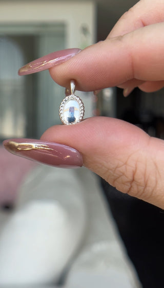 SAMPLE - Filigree Bubble Pendant (Silver)