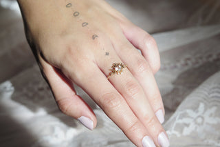 Morganite Wandering Star Ring - Ready-To-Ship