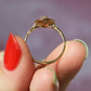 SAMPLE Royal Dynasty Venus UFO Ring - Size 6.5