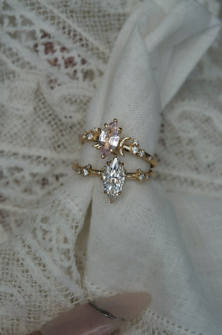 Lab Grown Diamond Moon Selene Ring