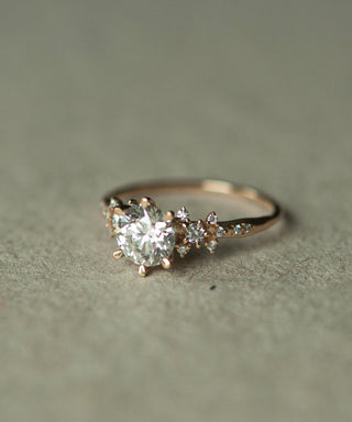 Bague en pierre de lune Tethys