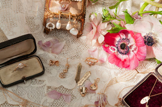 SAMPLE - Belle Époque Diamond and Pearl Ring