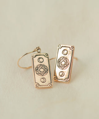 Boucle d'oreille bébé tarot
