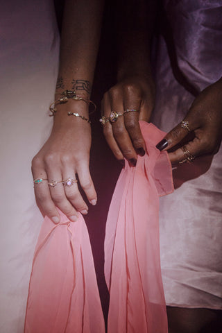 Bague Arc en ciel Wandering Star