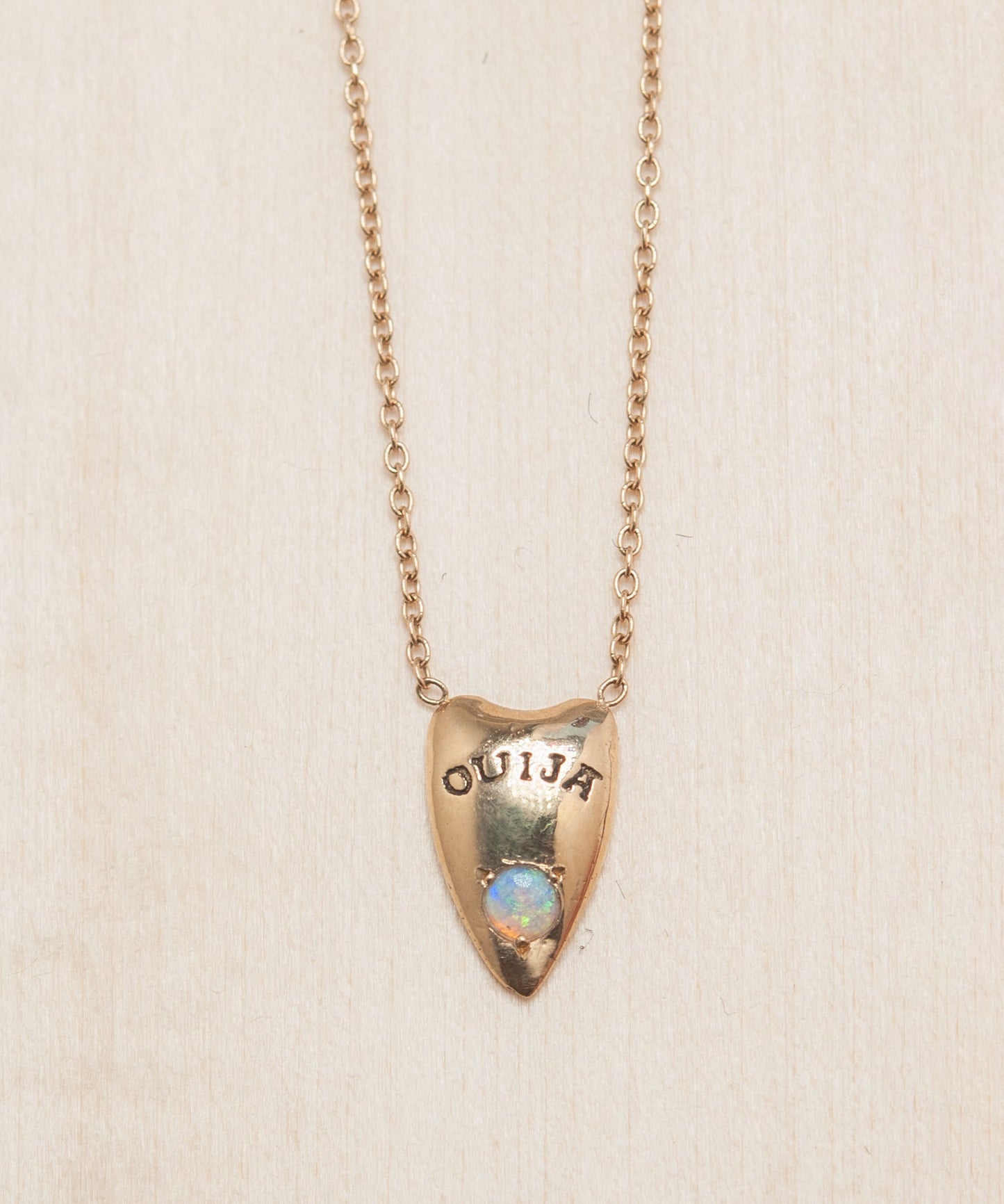 Ouija Planchette Necklace - Ready-to-ship