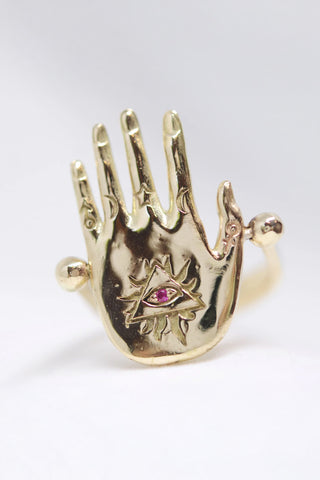 Palmistry Ring - Ready-To-Ship