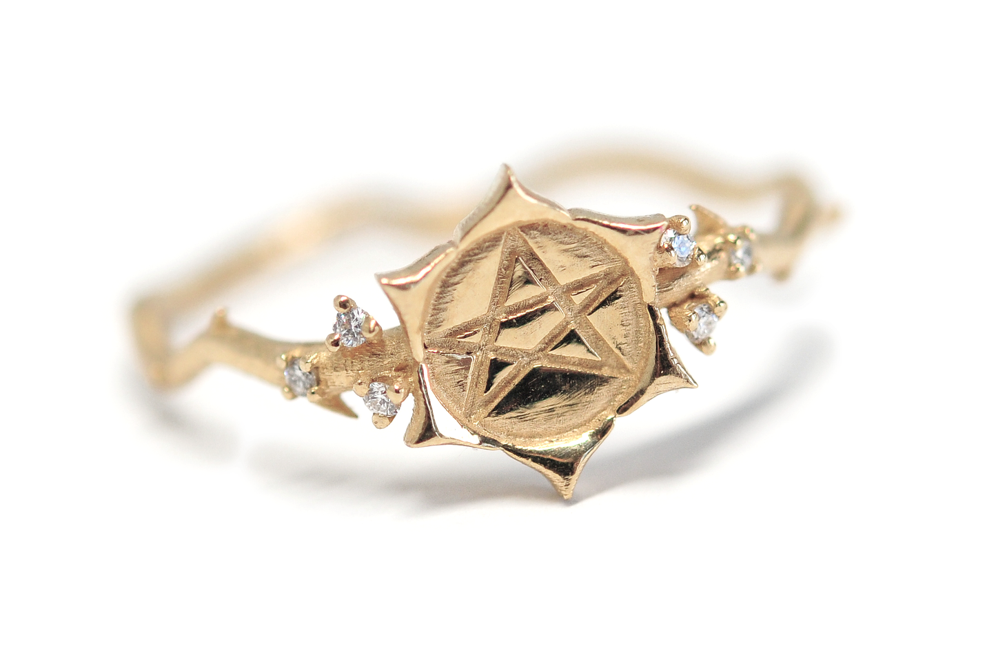 Pentacle Ring - READY-TO-SHIP