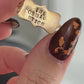 SAMPLE Cosmic Witch Text Pendant