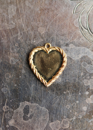 SAMPLE - Filigree Heart Pendant (14KY)