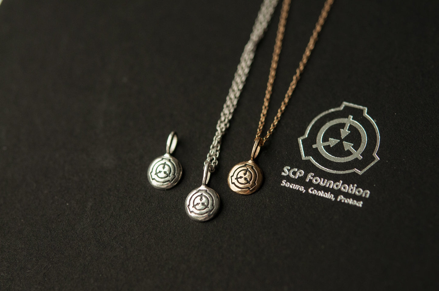SCP Foundation Pendant - Ready-to-ship