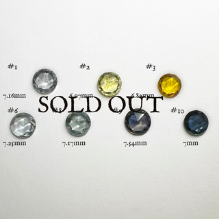 Rosecut Sapphire Oracle Ring