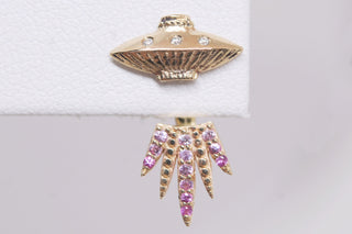 Boucle d'oreille Ombre Tender Abduction UFO