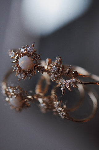 Bague Wandering Cosmos Opale