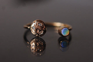 Bague Pluton & Charon