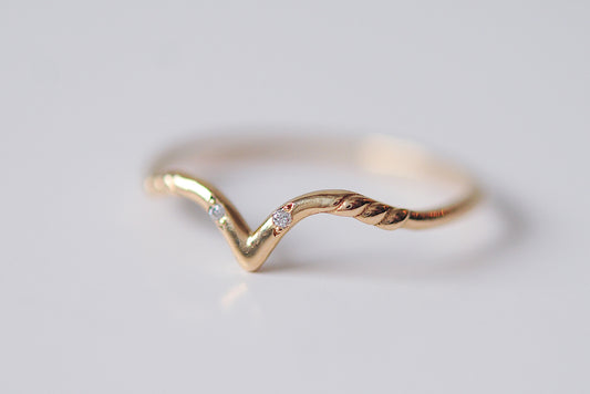 White Swan Ring