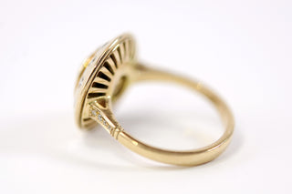 UFO Alien Engagement Ring