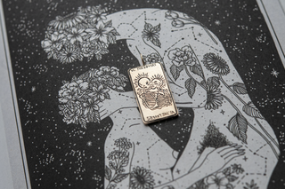 The Lovers Tarot Card II. Necklace
