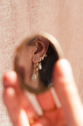 Boucles d'oreilles vers 1890