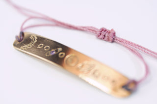 Dainty Gold Solar System Bracelet