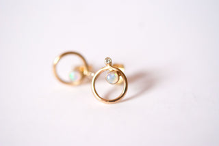 Boucles d'oreilles Orbite