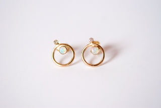 Boucles d'oreilles Orbite