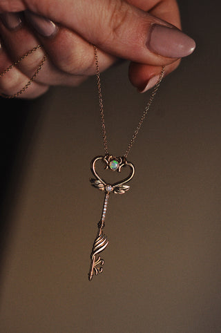 Collier Clé de mon coeur