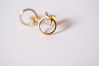 Boucles d'oreilles Orbite