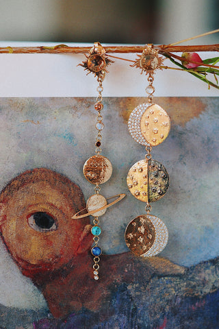 Boucle d'oreille du système solaire