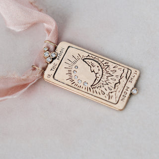 Collier Suprême Carte Tarot La Lune