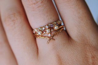 Bague de guirlande de Saturne