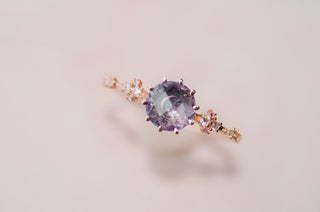 Bague Oracle Saphir Rosecut