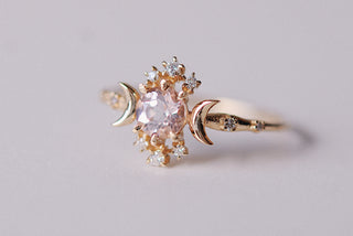 Bague Wandering Star Morganite