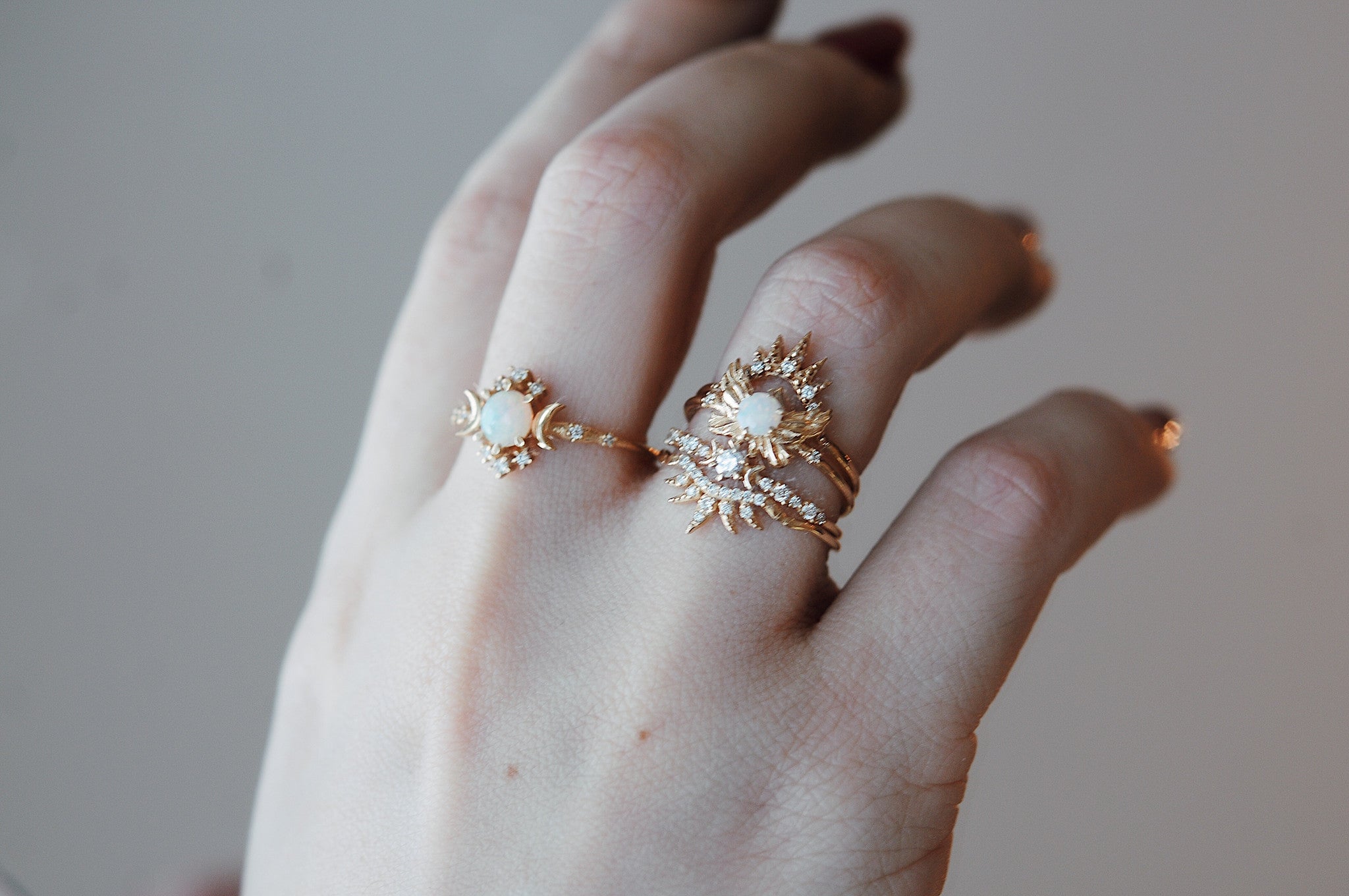 Diamond Stardust Ring – Sofia Zakia