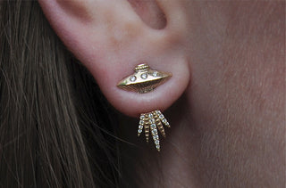 Boucle d'oreille Tender Abduction UFO