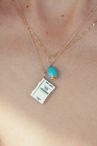 <em>Personnalisable</em> Collier Livre