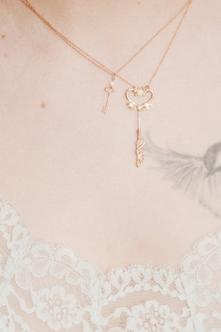Collier Clé de mon coeur