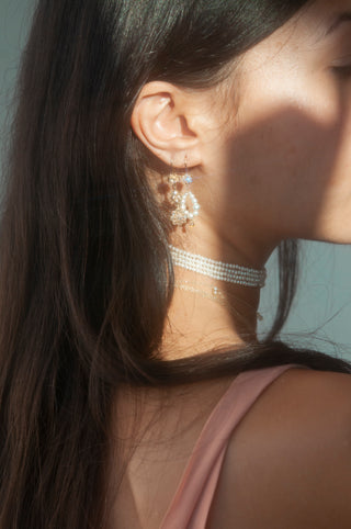 Boucle d'oreille Heures Elysées
