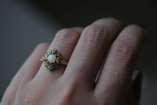 Bague Wandering Cosmos Opale