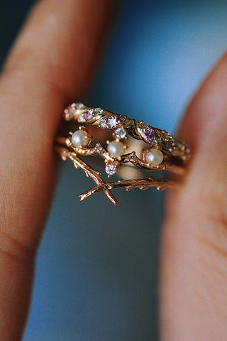 Bague de guirlande de Saturne