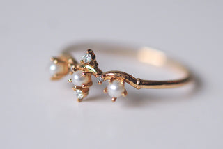 Bague Winter Waltz Perle