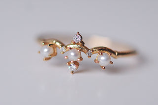 Bague Winter Waltz Perle