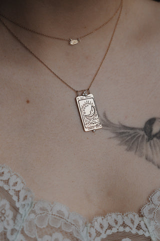 Collier Suprême Carte Tarot La Lune