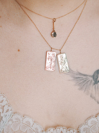 The Empress Tarot Card Necklace