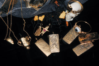 The Sun Tarot Card Necklace