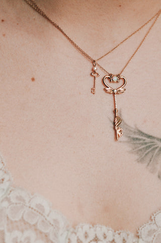 Collier Clé de mon coeur