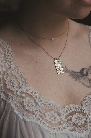 Collier Suprême Carte Tarot La Lune