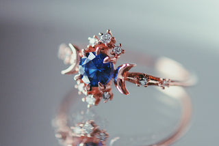 Sapphire Wandering Star Ring