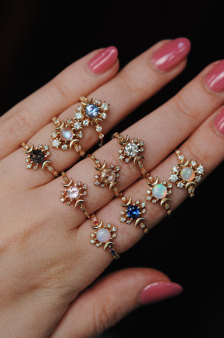 Bague Wandering Star Opale